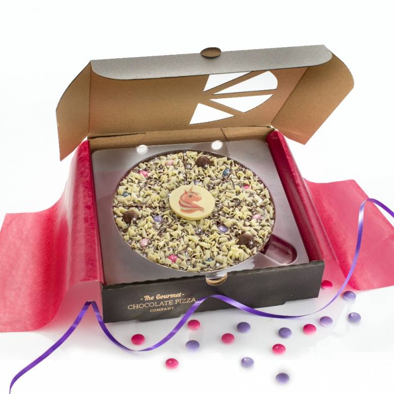 Magical Unicorn 7 inch Chocolate Pizza