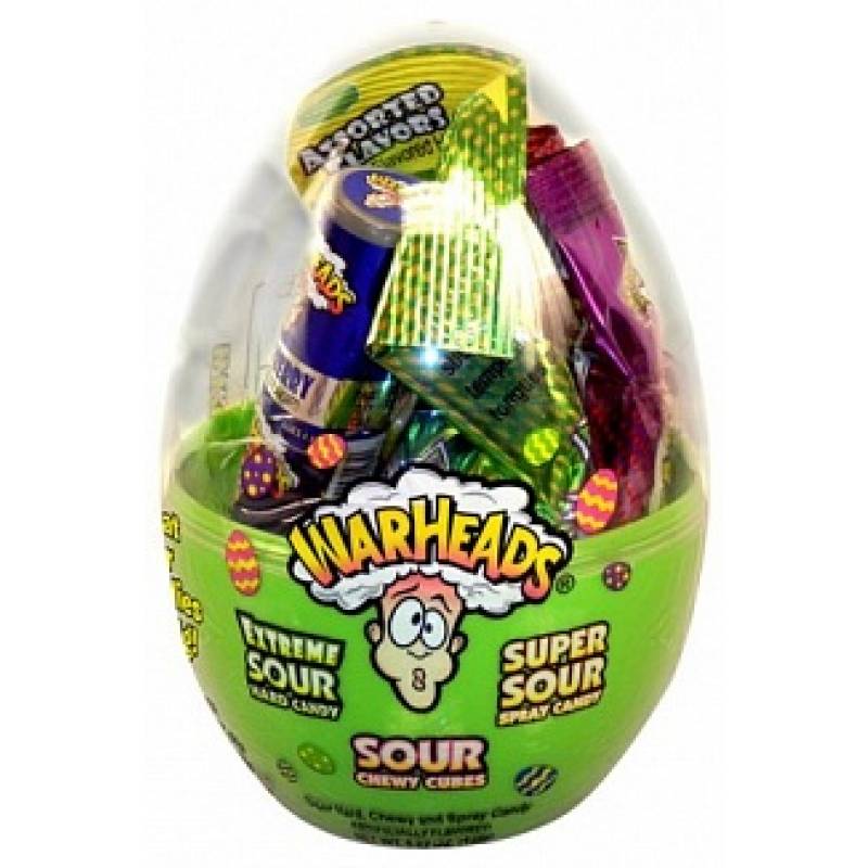 War Heads Sour Sweets Egg