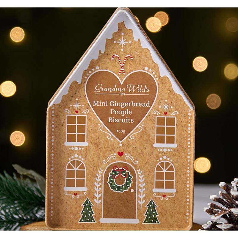 Grandma Wild’s Gingerbread House Biscuit Tin