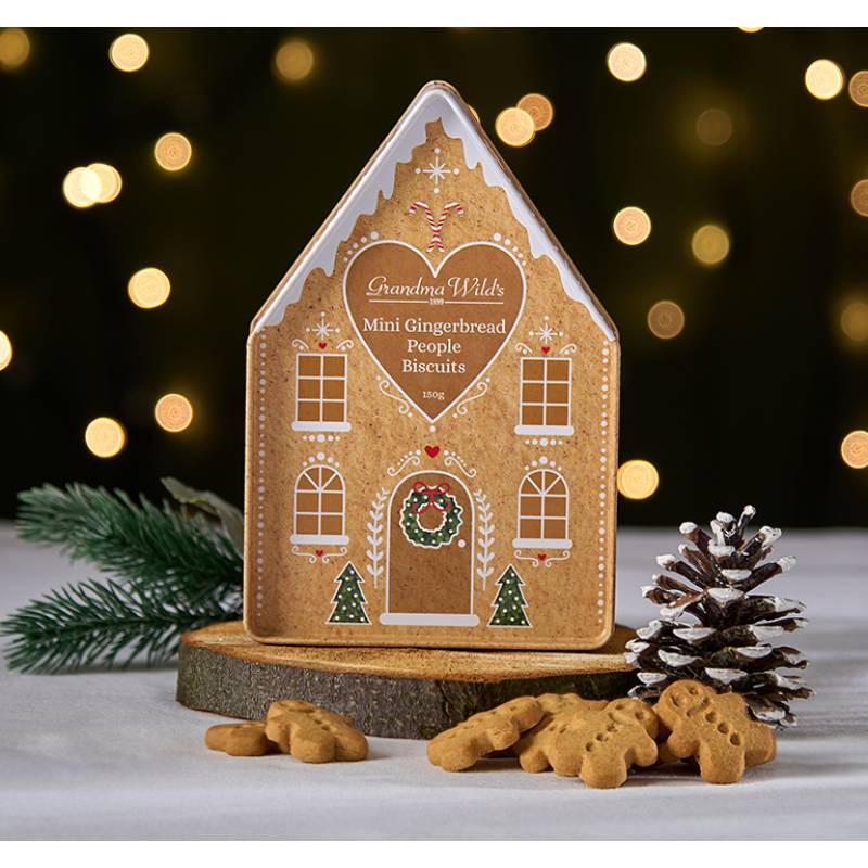 Grandma Wild’s Gingerbread House Biscuit Tin
