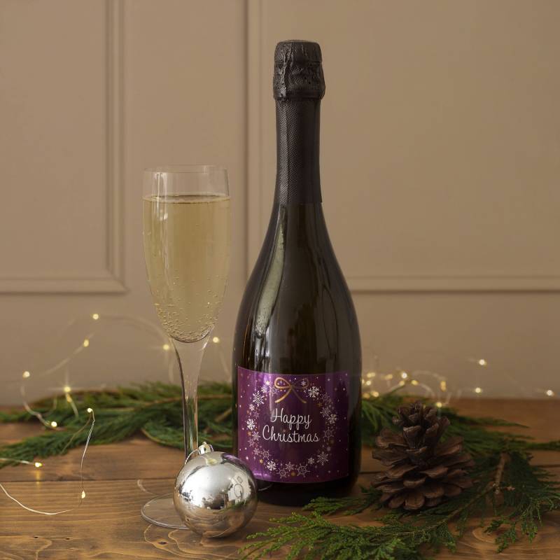 Happy Christmas Prosecco & Sweet Treats Hamper