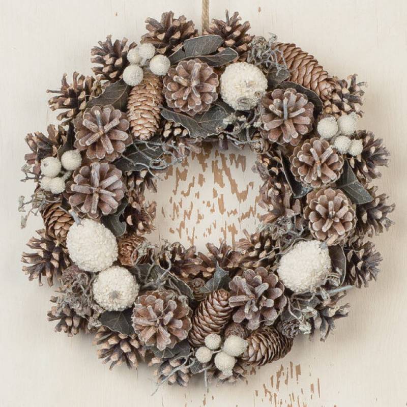 Frosty Nights Wreath