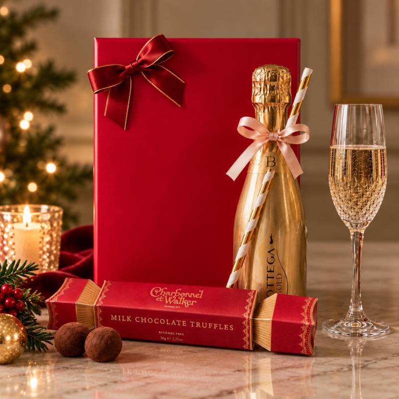 Bottega Gold & Charbonnel et Walker Christmas Gift Box