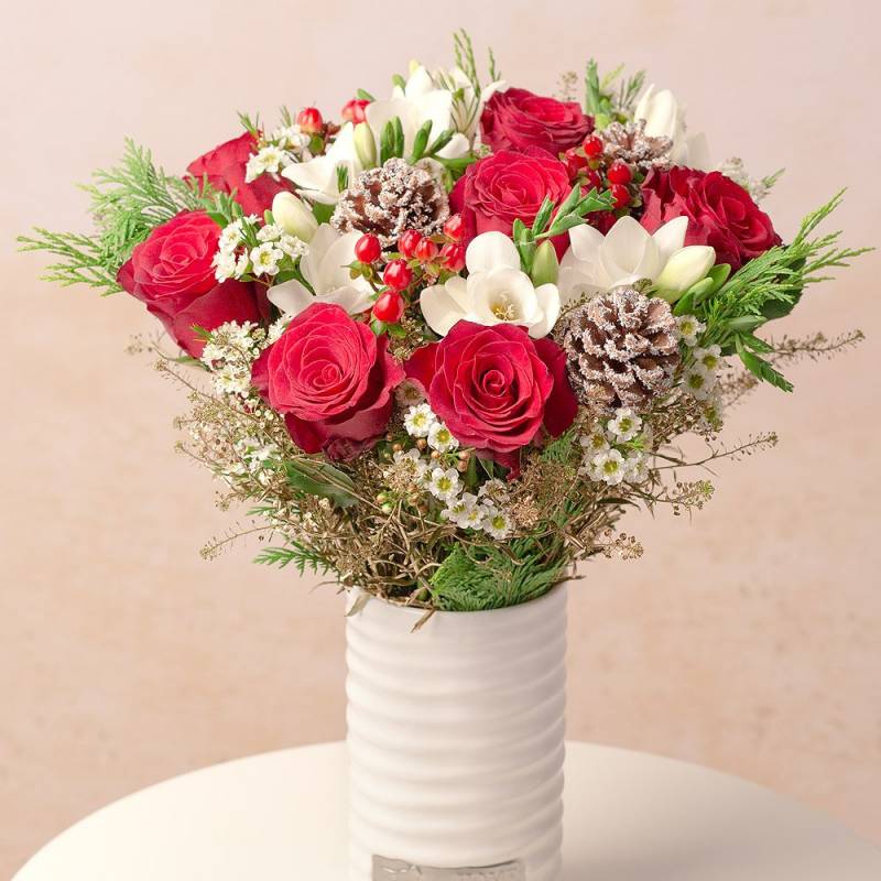 Christmas Roses and Freesias