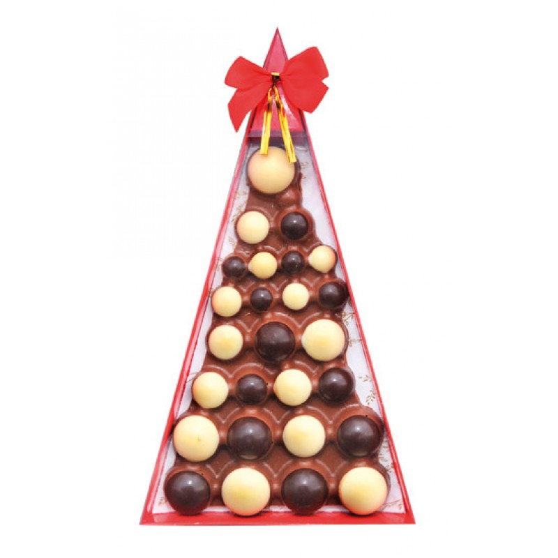 Chocolate Decorated Christmas Tree Funky Hampers