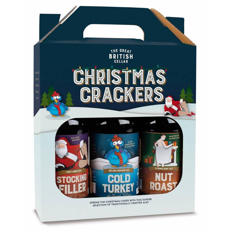 Christmas Crackers Trio of Beers
