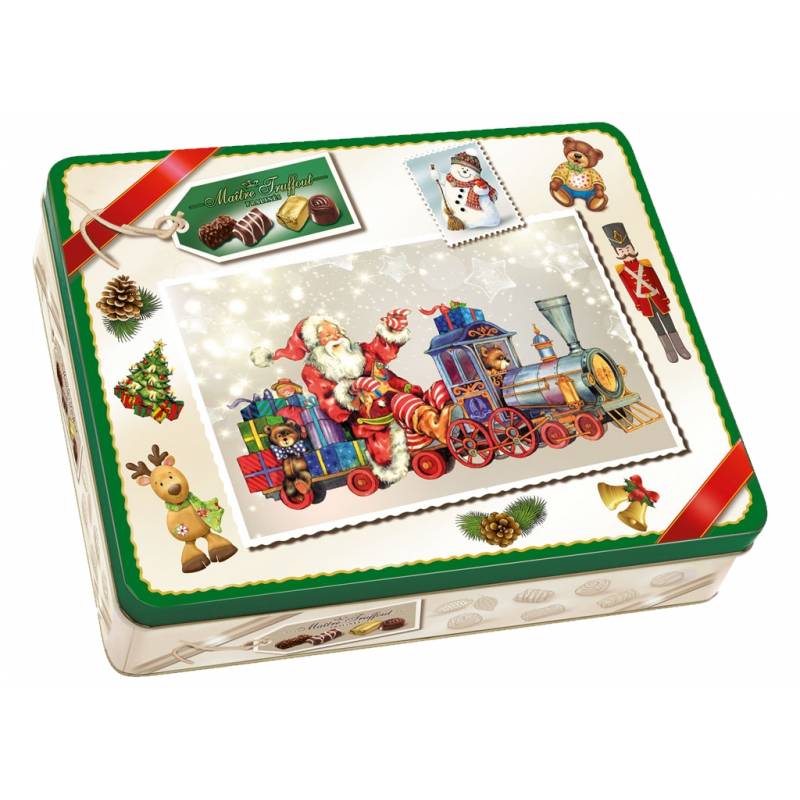 Assorted Christmas Pralines Tin Assorted Christmas Pralines Tin