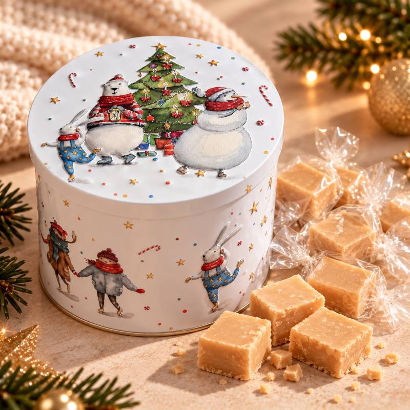 Gardiners Christmas Party Vanilla Fudge Tin