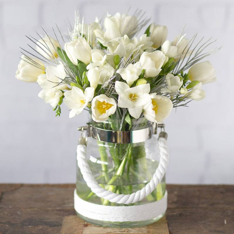 Winter Tulips & Freesias