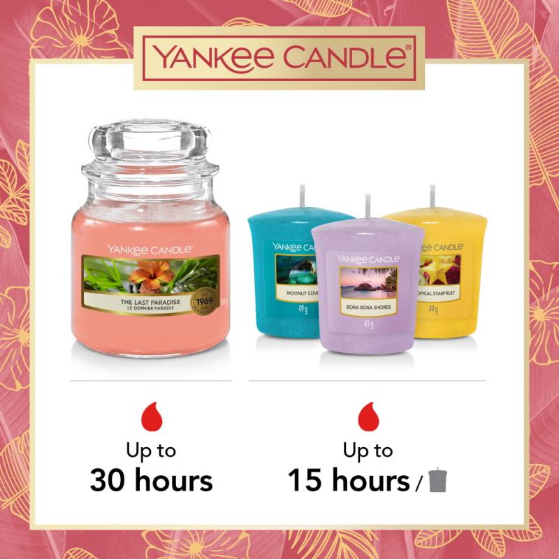 Yankee Candle 1 Small Jar 3 Votive Gift Set