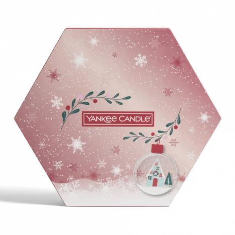 Yankee Candle 18 Tea Light & Holder Christmas Gift Set