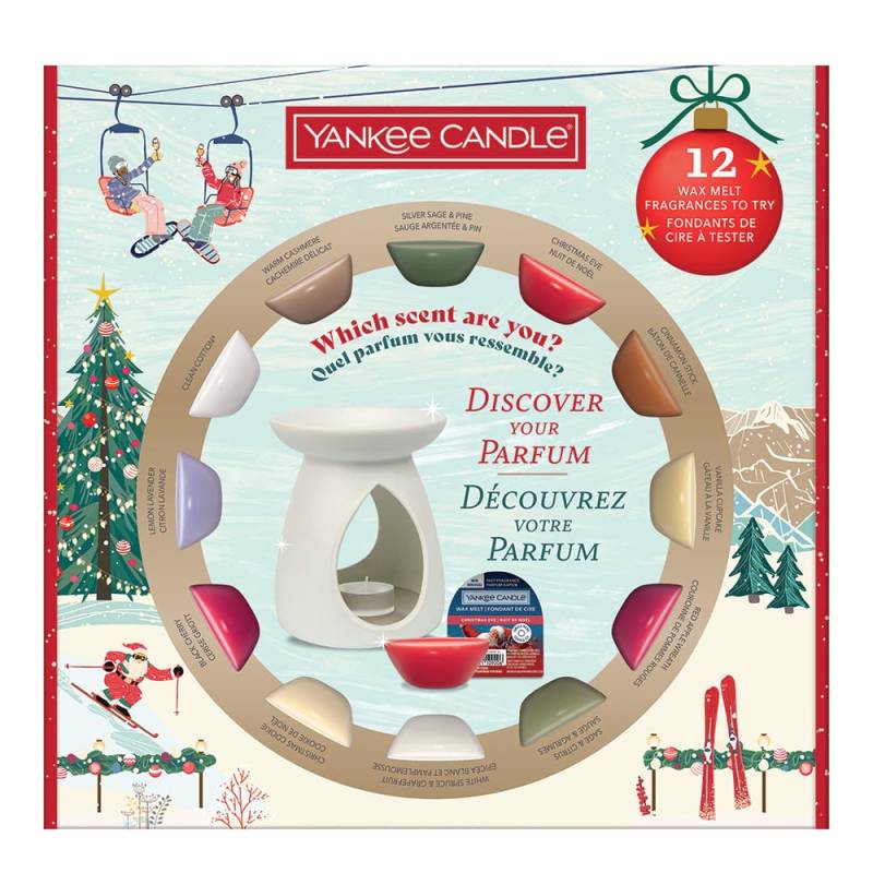 Yankee Candle 12 Days Of Christmas Wax Melt Discovery Gift Set