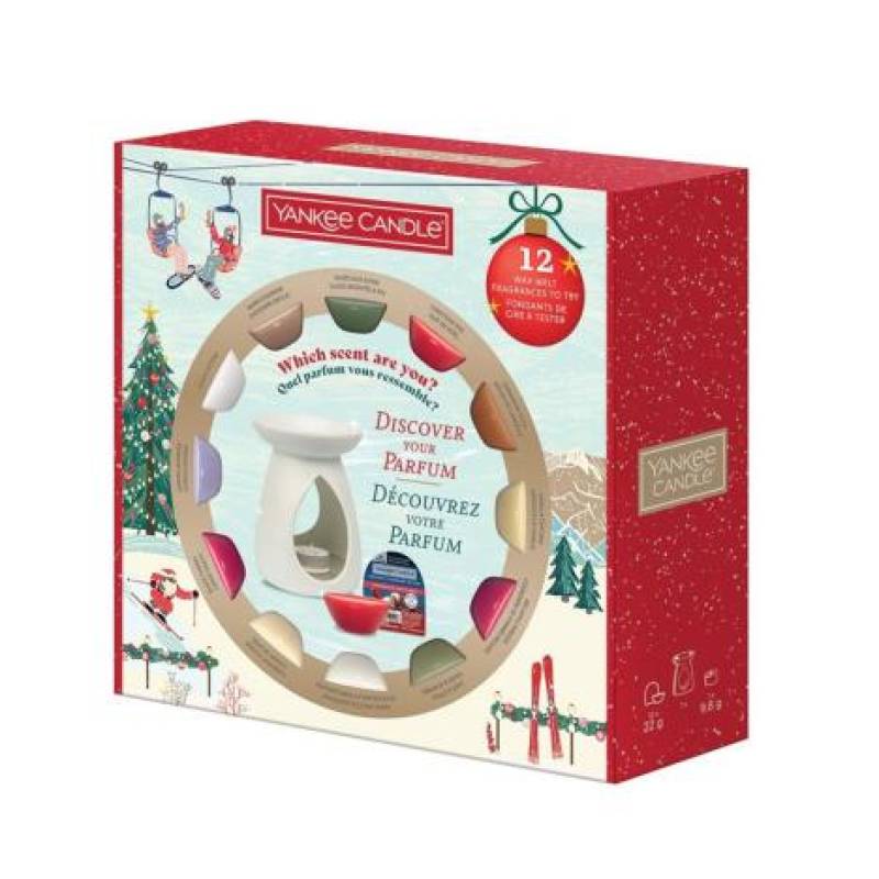 Yankee Candle 12 Days Of Christmas Wax Melt Discovery Gift Set