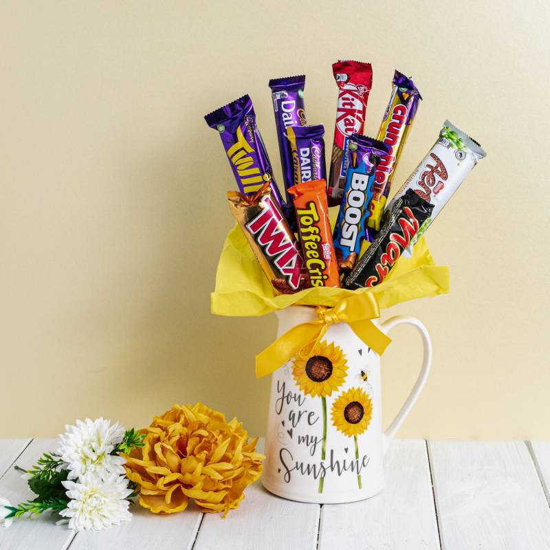 Vase Chocolate Bouquet